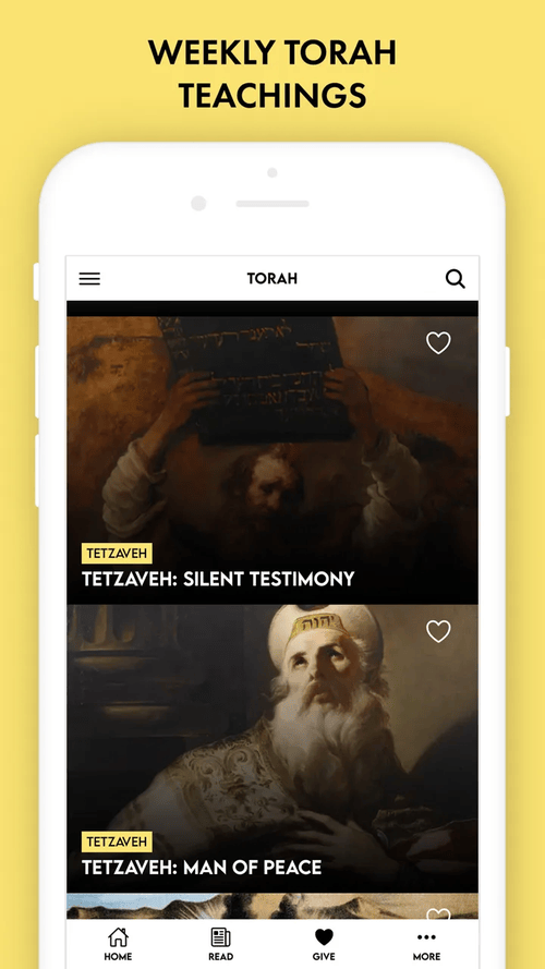 Accidental Talmudist app: Weekly Torah teachings follow the Torah portion of the week