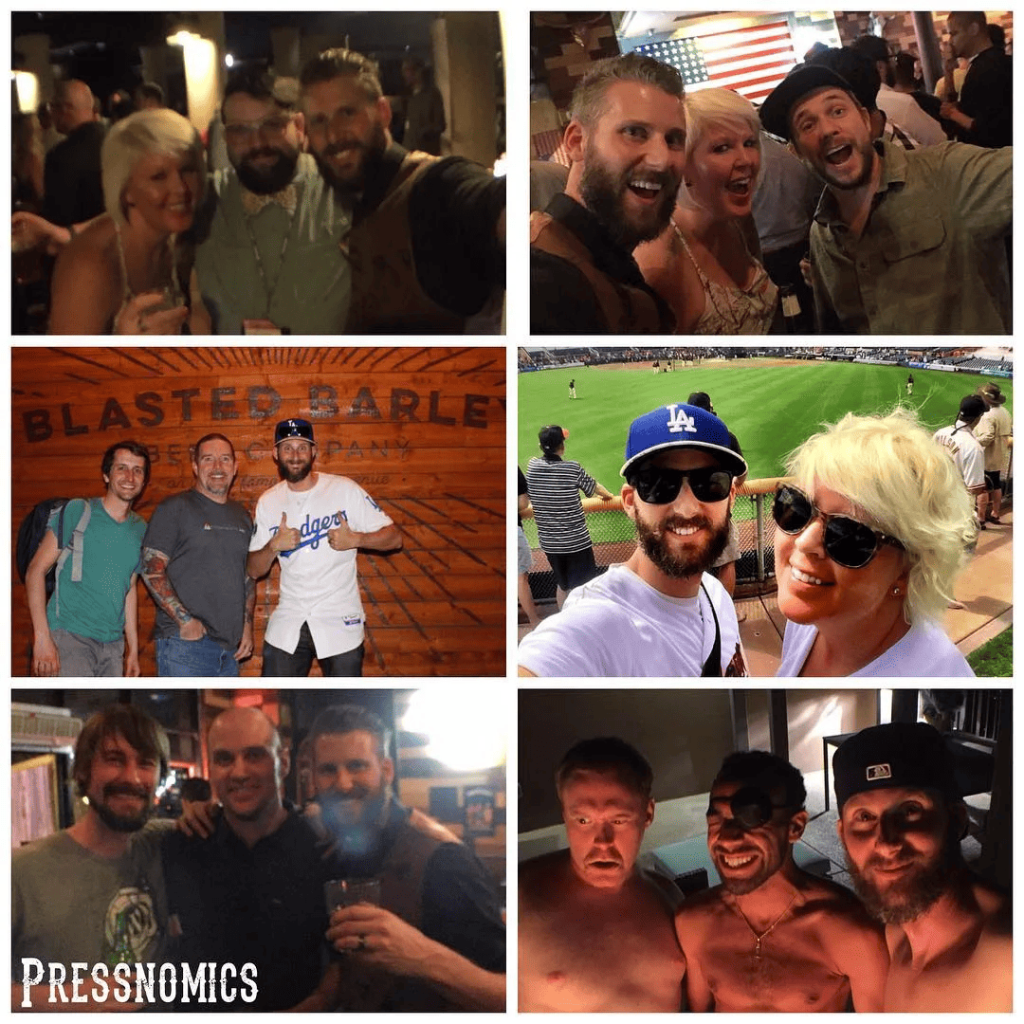 Collage of attendees at PressNomics 4 in 2016