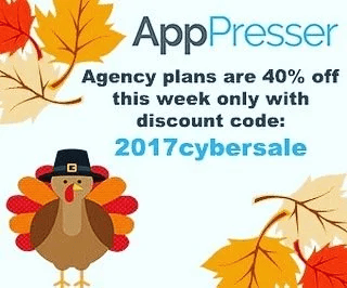 AppPresser agency plan promotion