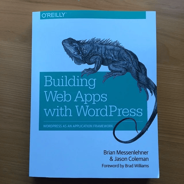 Front cover of Building Web Apps with WordPress from O'Reilly