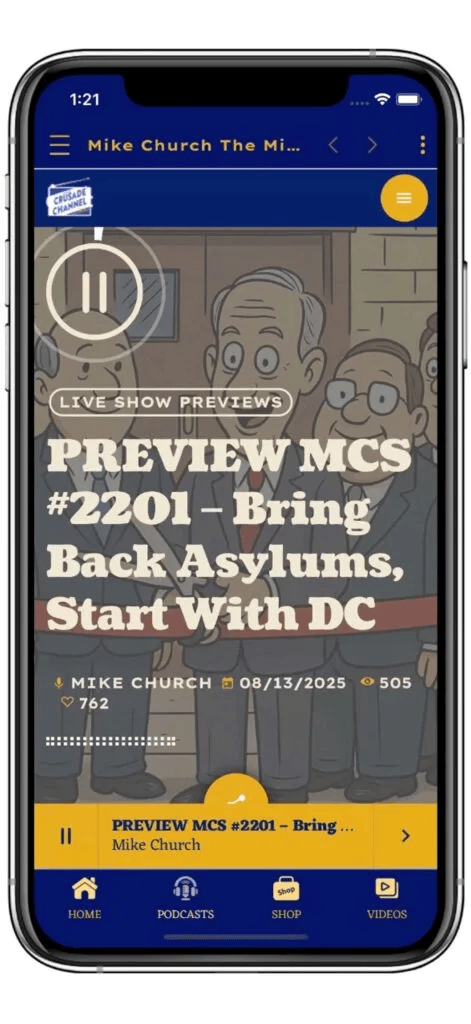 Crusade Channel Podcast app: Free previews give new listeners a taste of premium episodes