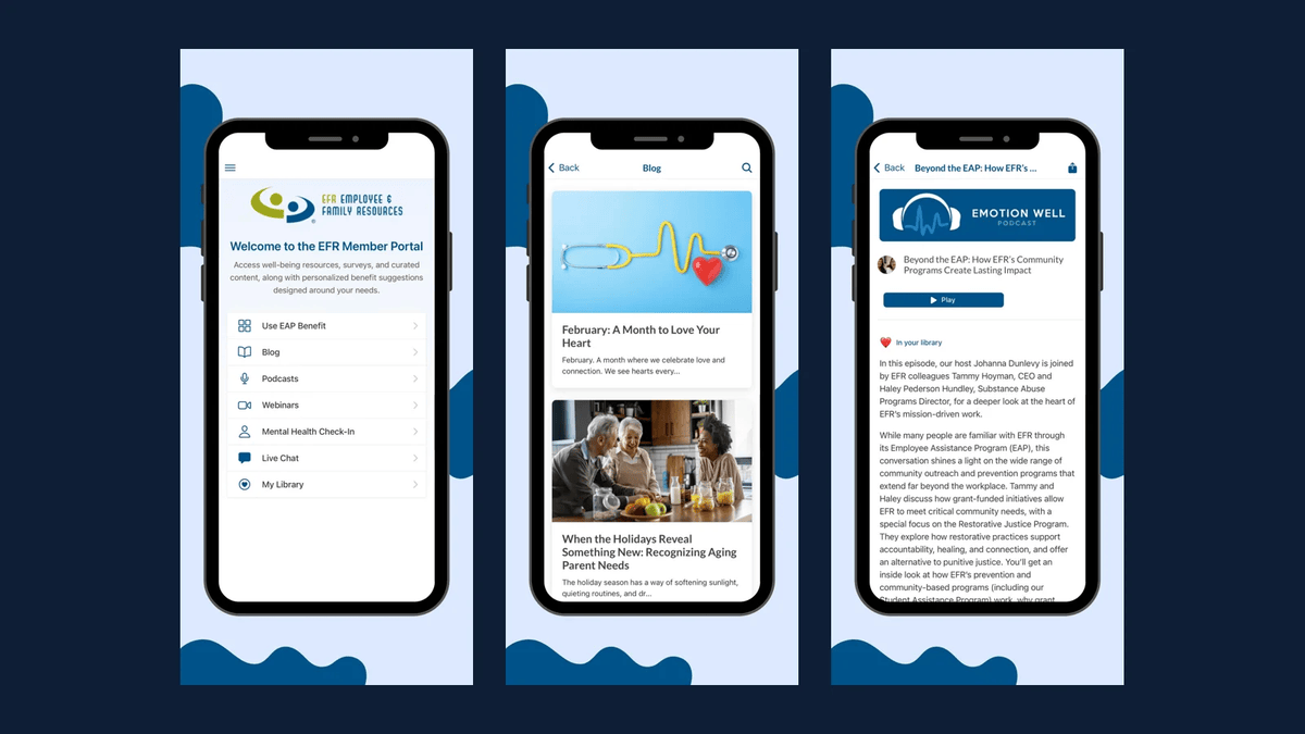 The EFR App: Mental Health Support From Employee & Family Resources