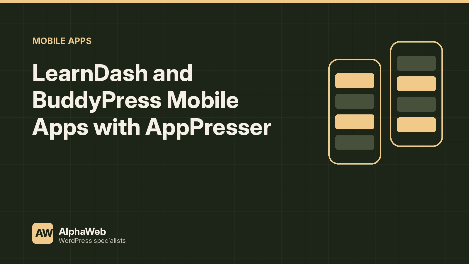 LearnDash and BuddyPress Mobile Apps with AppPresser