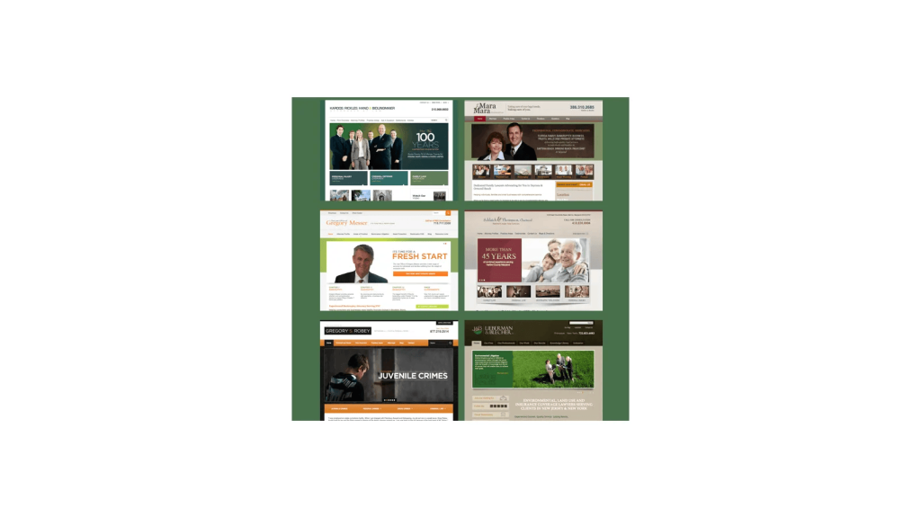 Collection of law firm websites on LawLinks