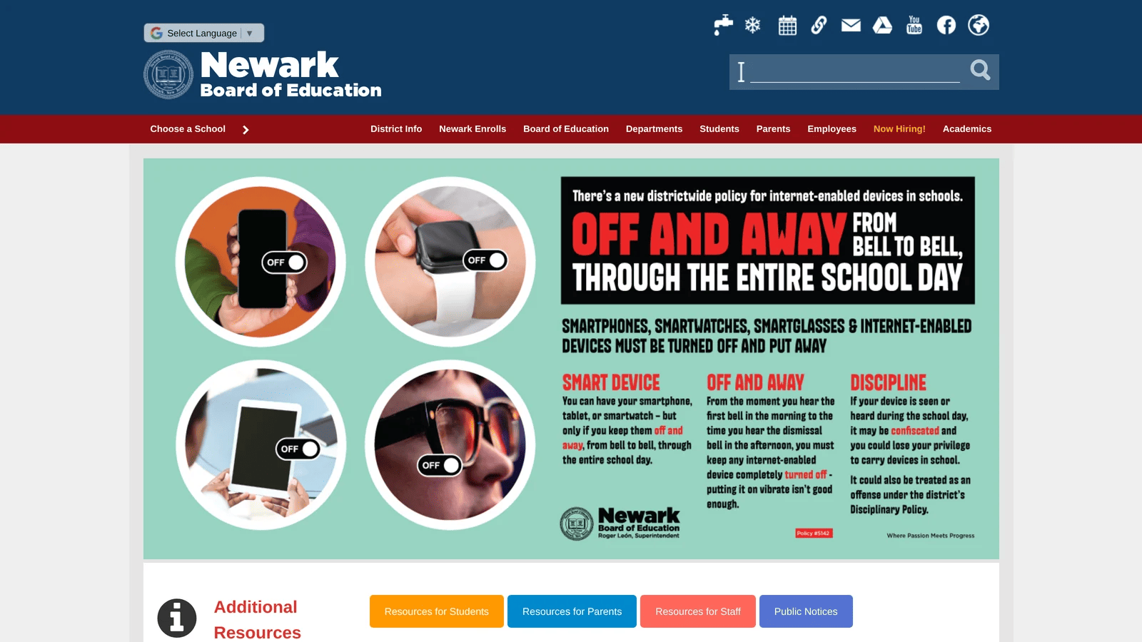 Newark Public Schools: About 80 School Sites, One Network