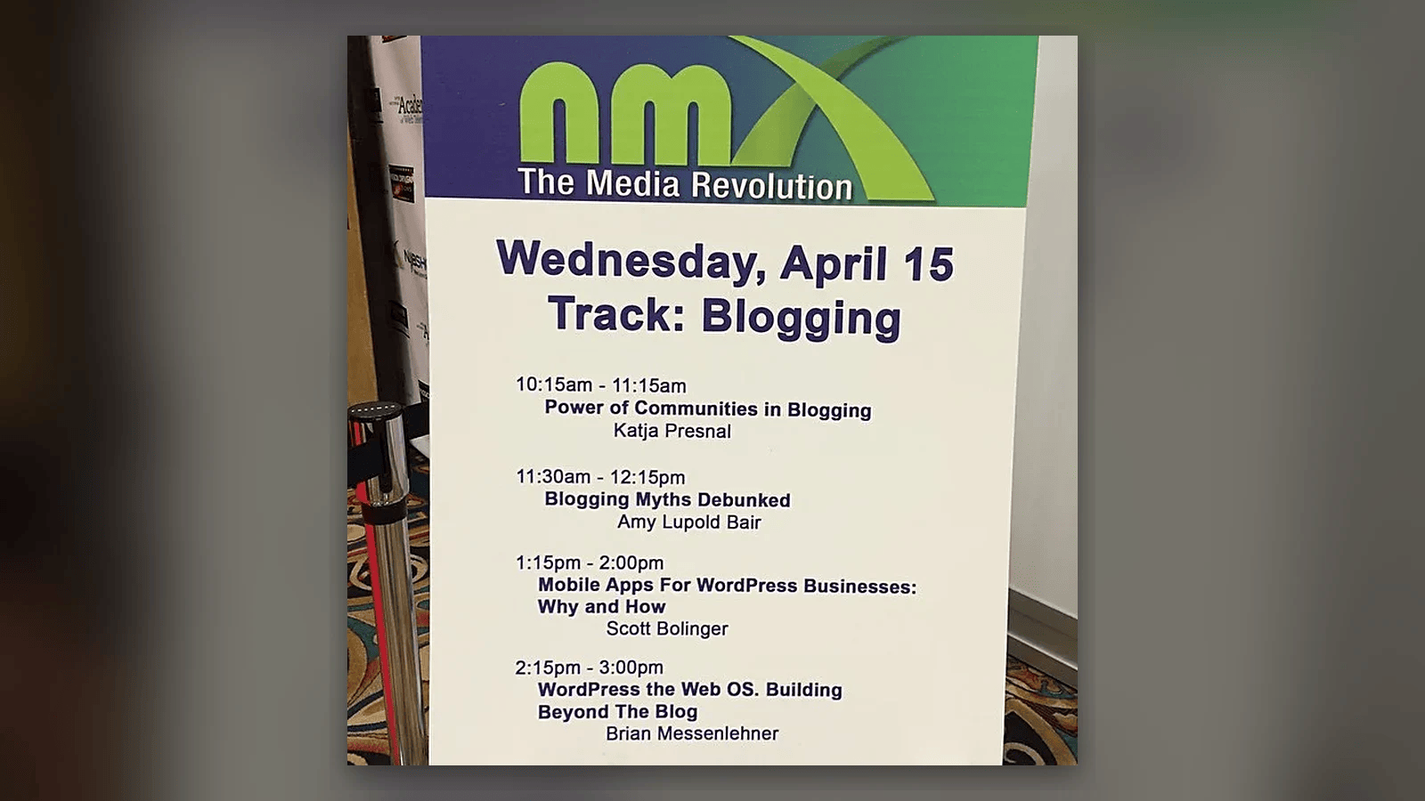 NMX 2015: WordPress the Web OS, Building Beyond the Blog