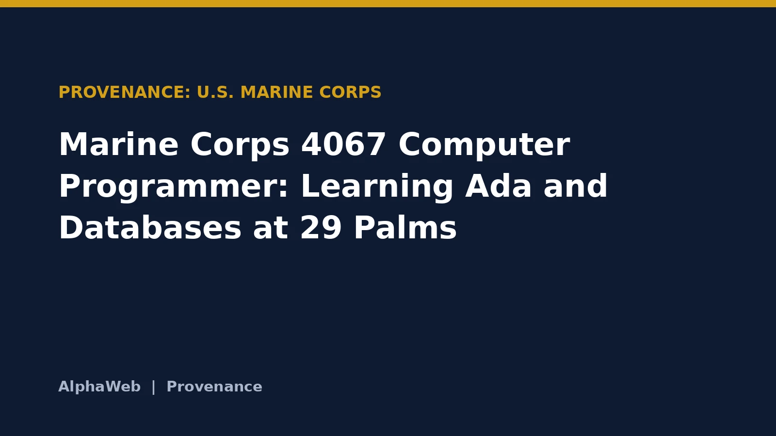 Hoorah Devil Dog, my experience in the United States Marine Corps