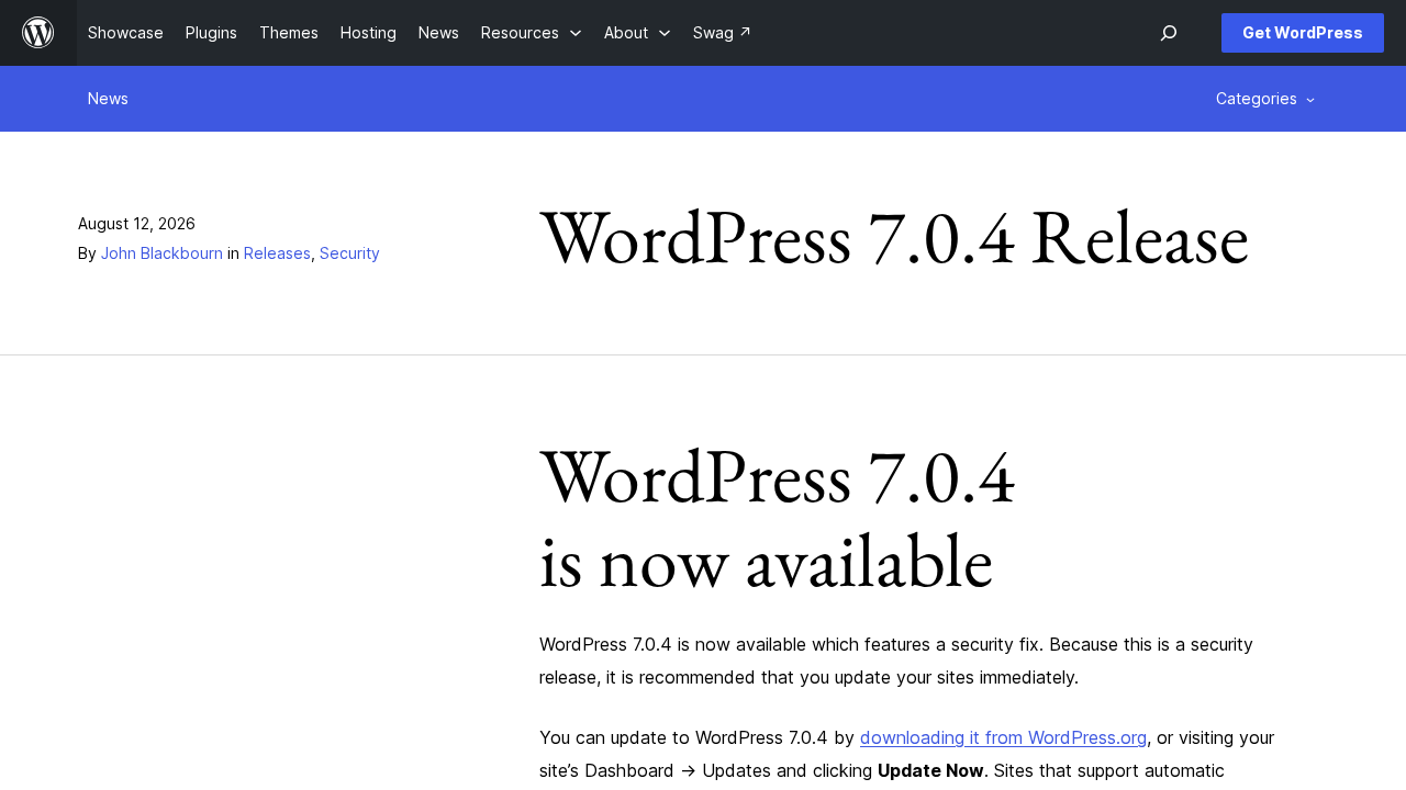 WordPress 7.0.4 Fixes an Imagick and Ghostscript Code Execution Risk